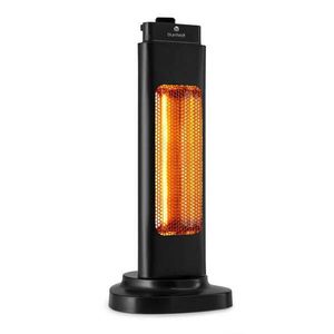 Blumfeldt Heat Guru Tri-Mini, încălzitor vertical, 600 W, 2 setări de temperatură, IP65, funcție oscilantă, negru imagine