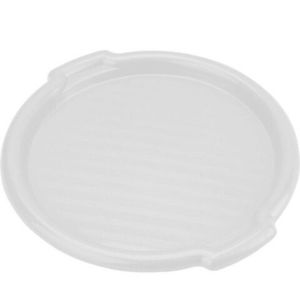 Tava pentru servire Clever, Domotti, 35.5 cm, plastic, alb imagine