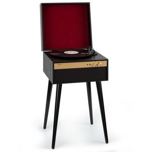 Auna Berklee TT Case, player gramofon, transmisie prin curea, 33 1/3, 45 și 78 RPM, difuzoare stereo imagine