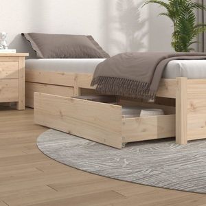 vidaXL Sertare pentru pat, 4 buc., lemn masiv de pin imagine