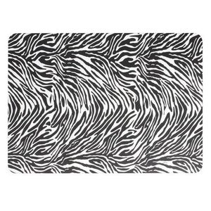 Suport pentru farfurie Animal, Ambition, 39x28 cm, alb/negru imagine