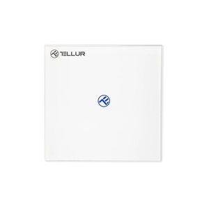 Intrerupator Simplu Wi-Fi cu Touch din Sticla Tellur, SS1N, 1 Port imagine