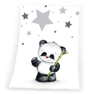 Pătură de copiii Fynn Star Panda, 75 x 100 cm imagine