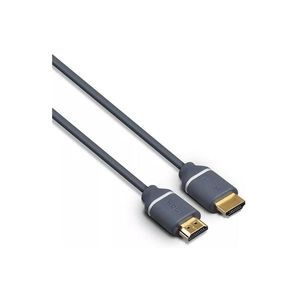 Cablu HDMI cu Ethernet, HDMI 2.0 conector A 5m gri Philips SWV5650G/00 imagine