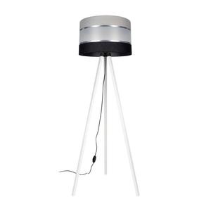 Lampadar CORAL 1xE27/60W/230V alb/negru/gri/crom imagine