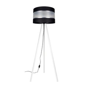 Lampadar CORAL 1xE27/60W/230V alb/negru/crom imagine