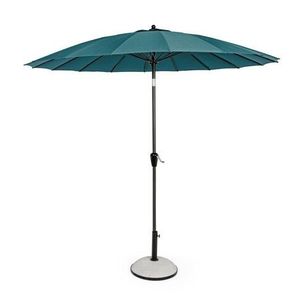 Umbrela pentru gradina / terasa, Atlanta, Bizzotto, Ø 270 cm, stalp Ø 38 mm, aluminiu, albastru imagine