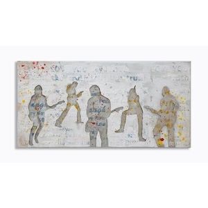 Tablou Rock, Mauro Ferretti, 120x3x60 cm, canvas/lemn, multicolor imagine