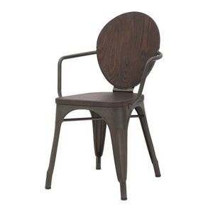 Set 2 scaune Harlem, Mauro Ferretti, fier/lemn imagine
