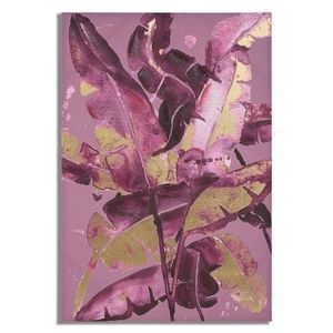 Tablou decorativ Dark Leaves, Mauro Ferretti, 80x120 cm, canvas, multicolor imagine