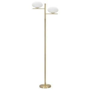 Lampadar Oval Glamy, Mauro Ferretti, 2 x E27, 40W, 51x24x180 cm, fier imagine