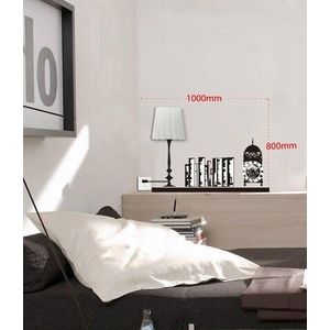 Aplica de perete cu sticker Lighting Shelf, Mauro Ferretti, 1 x E14, 8ES, 80x100 cm, plastic imagine