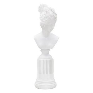 Statueta / Decoratiune Woman, Mauro Ferretti, 11x10.5x35.5 cm, polirasina, alb imagine