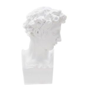 Statueta / Decoratiune Roman Young, Mauro Ferretti, 20x17.5x30 cm, polirasina, alb imagine