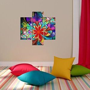 Tablou decorativ Multicanvas Three Art, 3 piese, 251TRE1952, Multicolor imagine