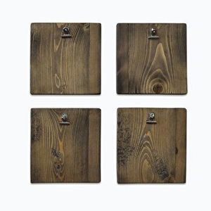 Panou Evila Originals, 792EVL1776, lemn masiv 100 procente, 15 x 15 x 1.6 cm imagine