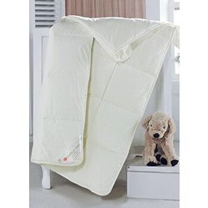 Pilota de pat pentru copii, Cotton Box, bumbac, 95 x 145 cm, 129CTN9703, Alb imagine