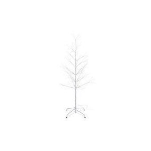 Copac artificial Craciun Koopman Int., 510 LED-uri, metal, 14.5 x 6 x 84.7 cm, Alb imagine