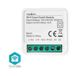 Comutator inteligent SmartLife Wi-Fi 230V WIFIWMS10WT imagine