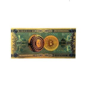 Bancnota de colectie 100 Bitcoin imagine