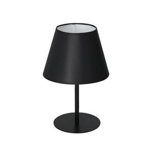 Lampă de masă ARDEN 1xE27/60W/230V d. 20 cm neagră/albă imagine