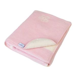 Pătură de copii Teddy, roz, 75 x 100 cm imagine