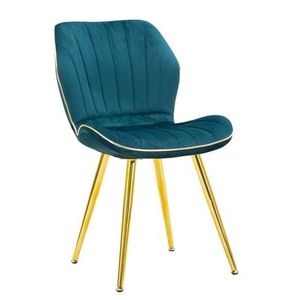 Set 2 scaune Paris Space, Mauro Ferretti, 46x58x77 cm, lemn, turcoaz imagine