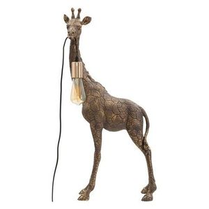 Lampa de masa Giraffe, Mauro Ferretti, 1 x E27, 40W, 40x22x80 cm, auriu imagine