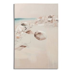 Tablou, Mauro Ferretti, Beach - B, 80 x 2 x 120 cm, lemn de pin/panza, multicolor imagine