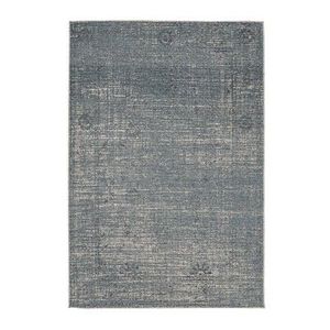 Covor Arena, Bizzotto, 160 x 230 cm, viscoza/lana, verso din latex, albastru imagine