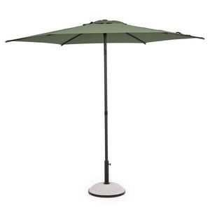 Umbrela pentru gradina / terasa Samba, Bizzotto, Ø 270 cm, stalp Ø 38 mm, otel/poliester, verde oliv imagine