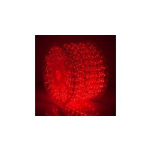 Furtun luminos rola LED rosu 50m imagine