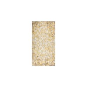 Covor de exterior, galben, 80x150 cm, tesatura plata imagine