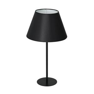 Lampă de masă ARDEN 1xE27/60W/230V d. 30 cm neagră/albă imagine