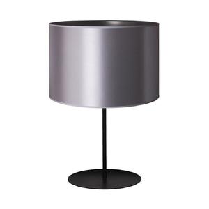 - Lampă de masă CANNES 1xE14/15W/230V 20 cm argintie/neagră imagine