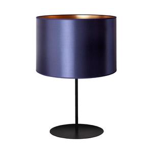 - Lampă de masă CANNES 1xE14/15W/230V 20 cm albastră/cupru/neagră imagine