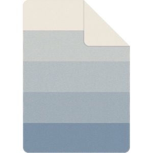 Pătură Ibena Salerno Gots BIO 2296/600, albastru, 140 x 200 cm imagine