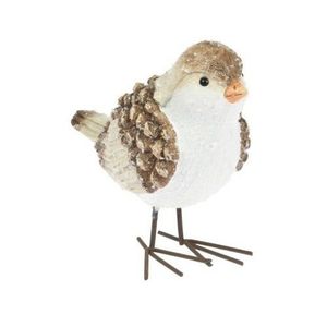 Decorațiune pasăre Winterly, 14, 5 x 8, 5 x 11 cm, imagine