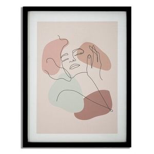 Tablou, Mauro Ferretti, Face - A, 35 x 2 x 47 cm, mdf/sticla, multicolor imagine