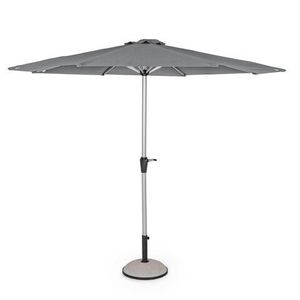 Umbrela pentru gradina/terasa Vienna, Bizzotto, Ø300 cm, stalp Ø48 mm, aluminiu/poliester, gri inchis imagine