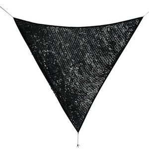 Parasolar triunghiular Moon, Bizzotto, 360 x 360 cm, poliester, gri imagine