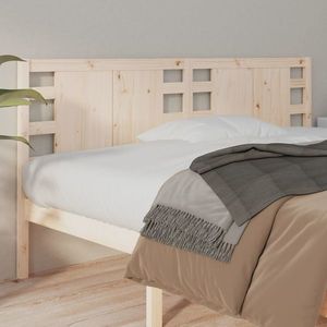 vidaXL Tăblie de pat, 156x4x100 cm, lemn masiv de pin imagine