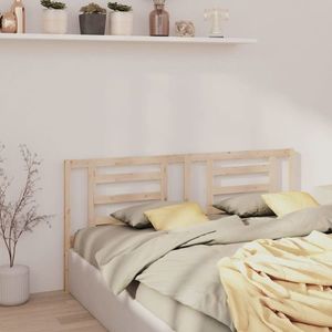 vidaXL Tăblie de pat, 186x4x100 cm, lemn masiv de pin imagine