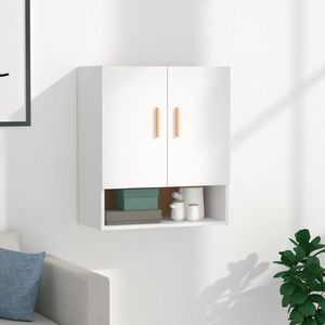 vidaXL Dulap de perete, alb, 60x31x70 cm, lemn compozit imagine