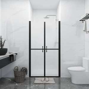 vidaXL Ușă cabină de duș, mată, (73-76)x190 cm, ESG imagine