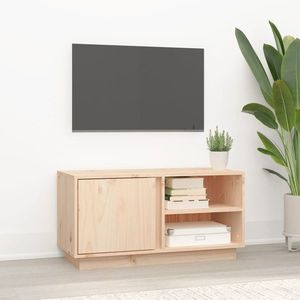 vidaXL Comodă TV, 80x35x40, 5 cm, lemn masiv de pin imagine