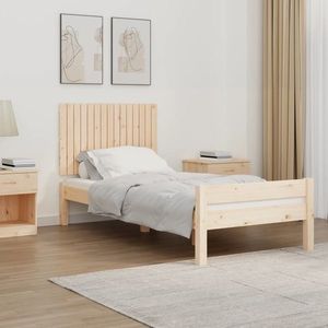 vidaXL Tăblie de pat pentru perete, 95, 5x3x60 cm, lemn masiv de pin imagine
