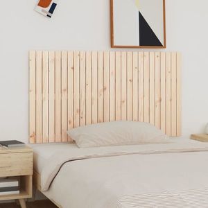 vidaXL Tăblie de pat pentru perete, 166x3x90 cm, lemn masiv de pin imagine