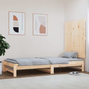 vidaXL Tăblie de pat pentru perete, 82, 5x3x90 cm, lemn masiv de pin imagine