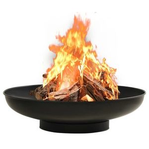 vidaXL Vatră de foc, 80 cm, oțel imagine
